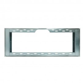 48 x 4 in. Vent Hood Spacer, Stainless Steel