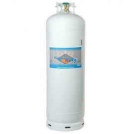 100 lb Empty High-grade Steel Propane Cylinder with POL Valve